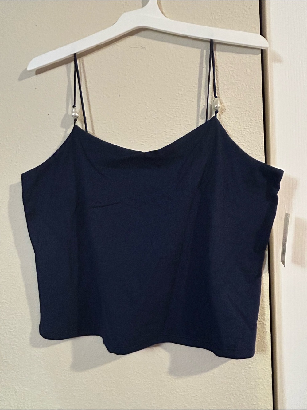 a new day Navy Beaded Strap Cami